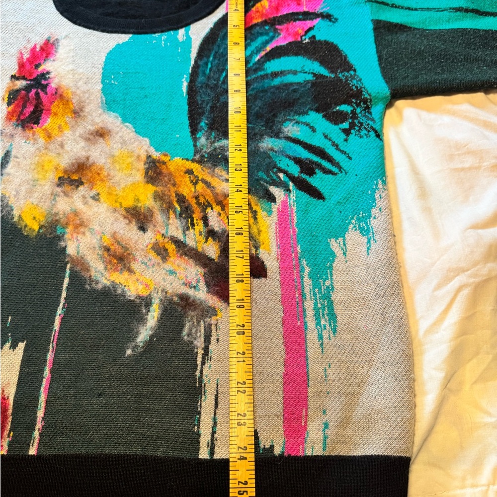 Anthropologie - Sweater with Rooster Design by Lauren C Walcott - Picture 9 of 9